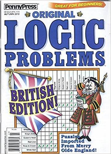 Original Logic Problems Magazine