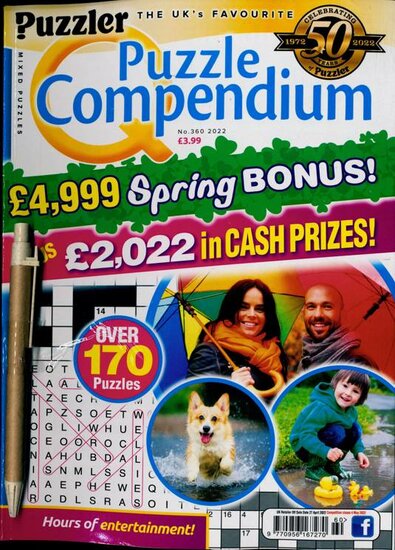 Puzzler Q Puzzle Compendium Magazine