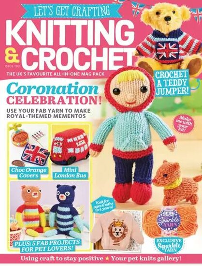 Let&#039;s Get Crafting Knitting &amp; Crochet Magazine