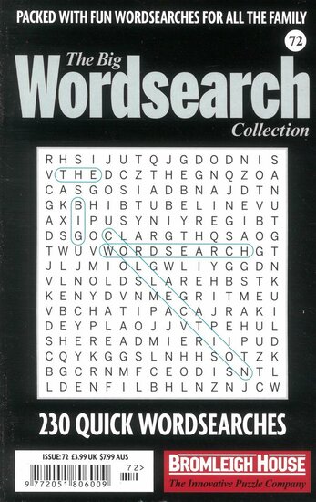 The Big Wordsearch Collection Magazine