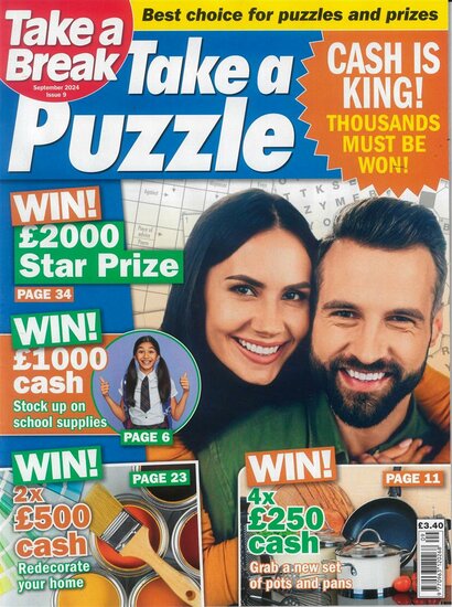 Take A Break&#039;s Take a Puzzle Magazine