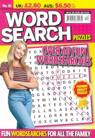 Wordsearch Puzzles Magazine