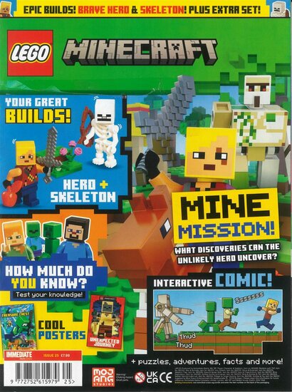 Lego Minecraft Magazine