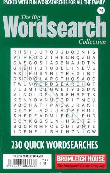 The Big Wordsearch Collection Magazine