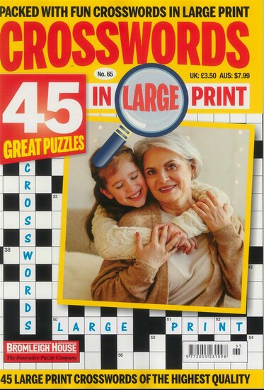 Crosswords in large print Magazine