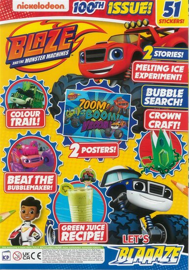 Blaze and the Monster Machines Magazine