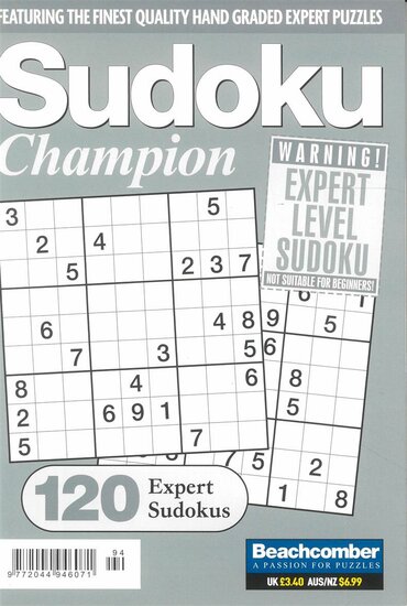 Sudoku Champion Magazine