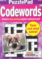 Puzzlelife PuzzlePad Codewords Magazine